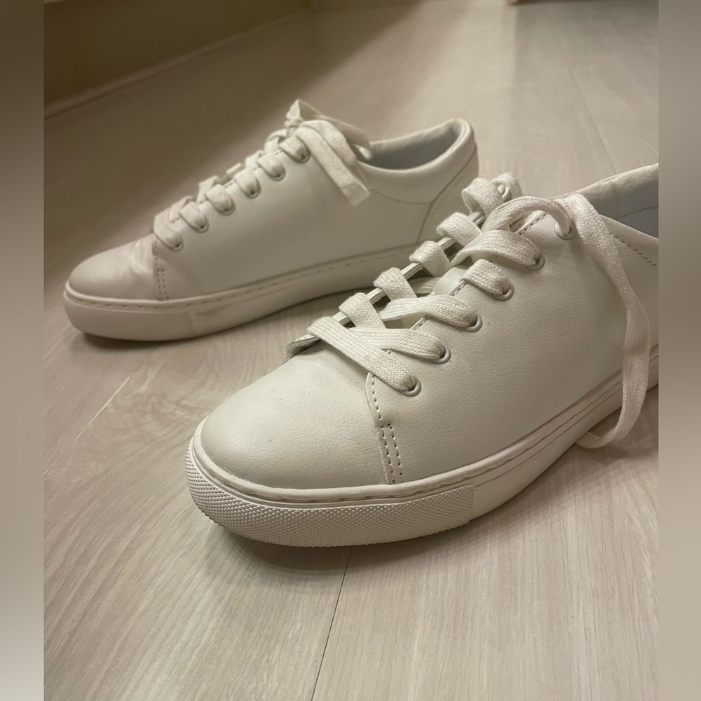 J. Crew white sneakers